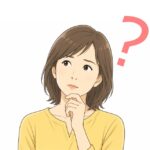 考える女性