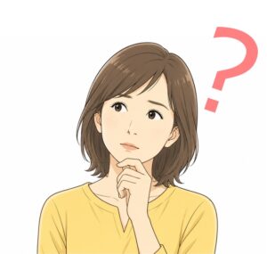 考える女性